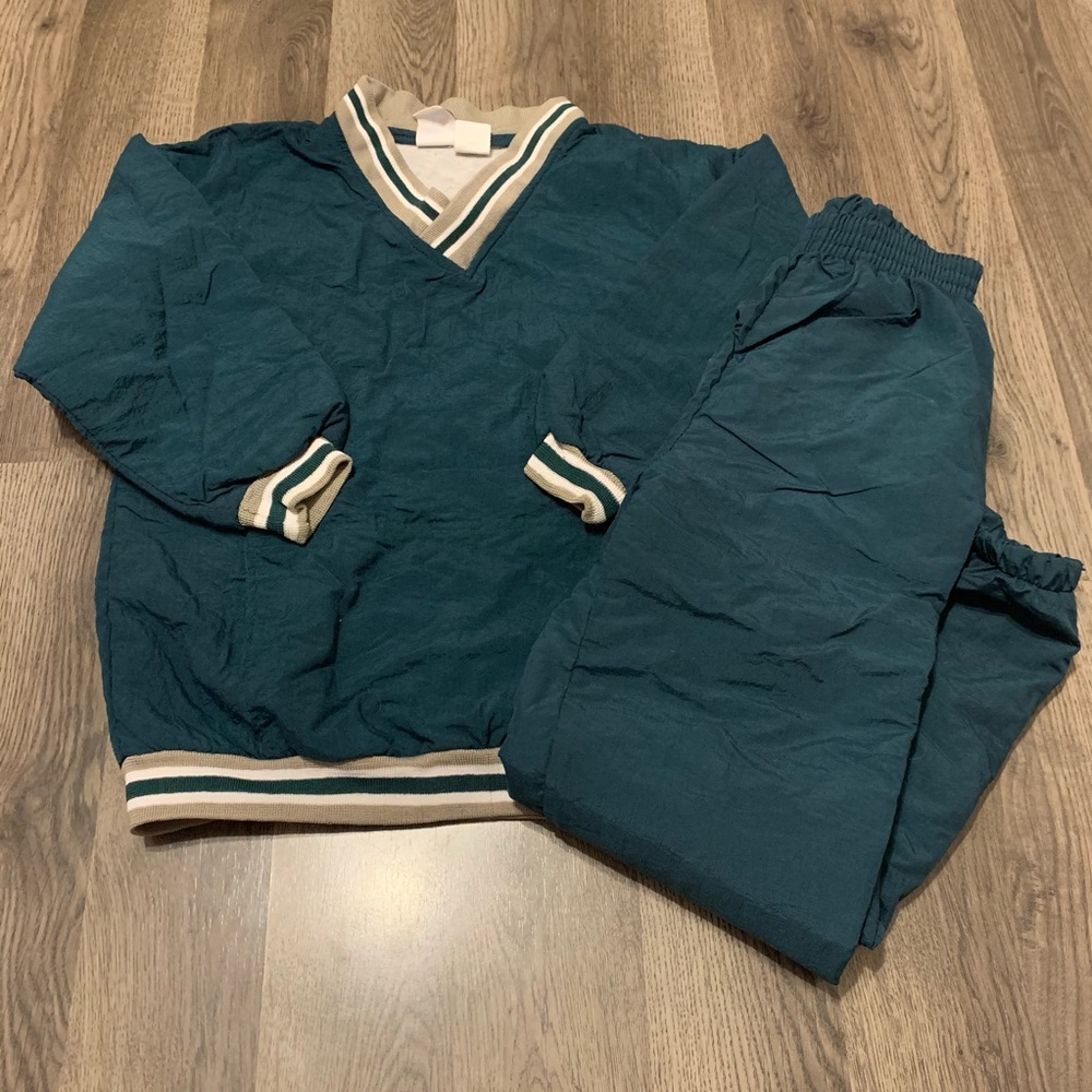Green sweat set